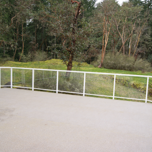 Framed Glass Railings Victoria BC